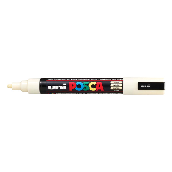 POSCA PC-5M marqueur acrylique (1,8 - 2,5 mm ogive) - ivoire 424136 - 1
