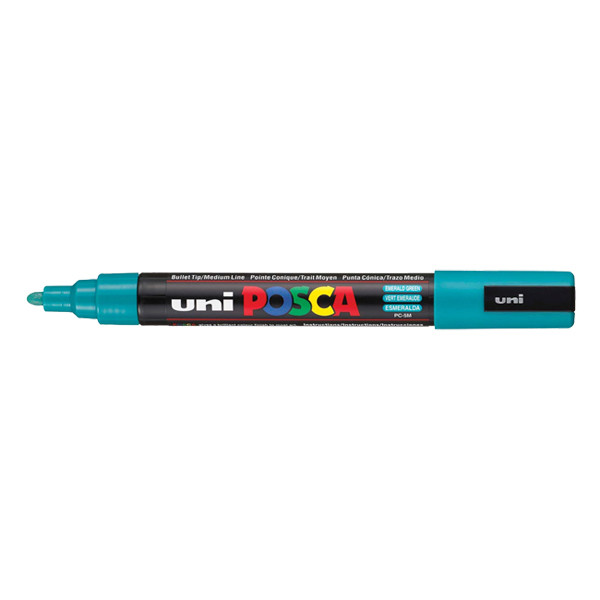 POSCA PC-5M marqueur acrylique (1,8 - 2,5 mm ogive) - vert émeraude 424160 - 1