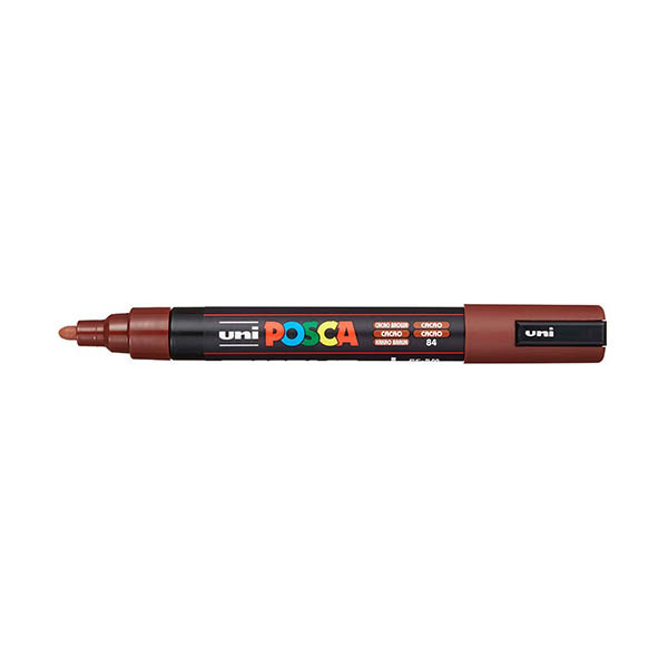 POSCA PC-5M marqueur de peinture (pointe ronde de 1,8 à 2,5 mm) - brun cacao 425409 - 1