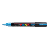 POSCA PC-5M marqueur peinture (1,8 - 2,5 mm ogive) - bleu métallique 424131 - 1