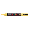POSCA PC-5M marqueur peinture (1,8 - 2,5 mm ogive) - jaune paille 424140 - 1