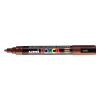 POSCA PC-5M marqueur peinture (1,8 - 2,5 mm ogive) - marron châtain 424144 - 1