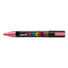 POSCA PC-5M marqueur peinture (1,8 - 2,5 mm ogive) - rouge métallique 424156 - 1