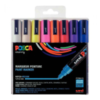 POSCA PC-5M set de marqueurs acryliques (1,8 - 2,5 mm ogive) 16 pièces 424173