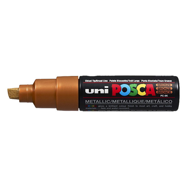 POSCA PC-8K marqueur acrylique (8 mm biseautée) - bronze 424200 - 1