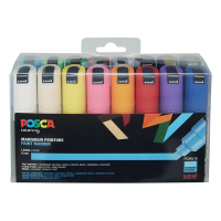 POSCA PC-8K marqueurs acryliques (8 mm biseautée) 16 pcs 424233
