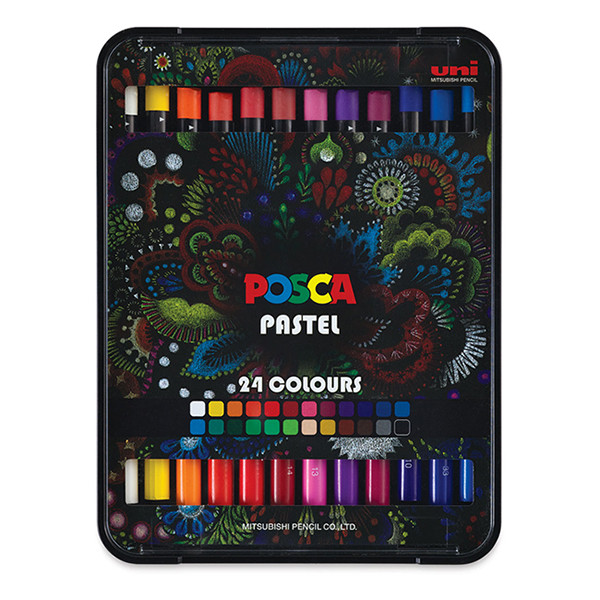 POSCA Pastel craie pastel (24 pièces) 424477 - 1