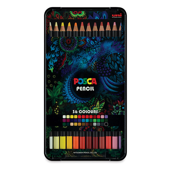 POSCA Pencil crayons de couleur (36 pièces) 424476 - 1