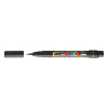 POSCA brush PCF-350 marqueur acrylique (1 mm pointe pinceau) - noir 424004 - 1