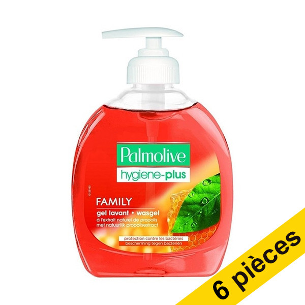 Offre : 6x Palmolive savon liquide Family Hygiène Plus (300 ml) SPA00262 - 1