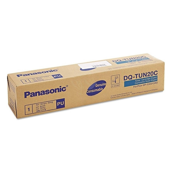 Panasonic DQ-TUN20C toner (d'origine) - cyan 075202 - 1