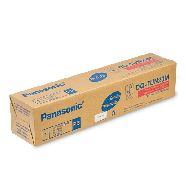 Panasonic DQ-TUN20M toner (d'origine) - magenta 075204 - 1