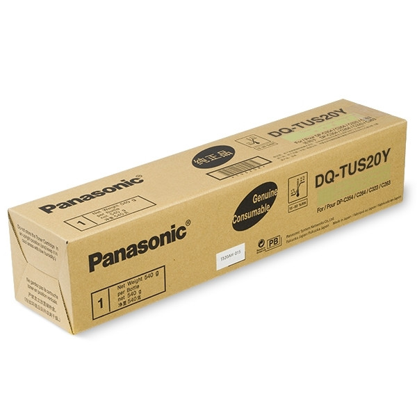 Panasonic DQ-TUS20Y toner (d'origine) - jaune 075188 - 1