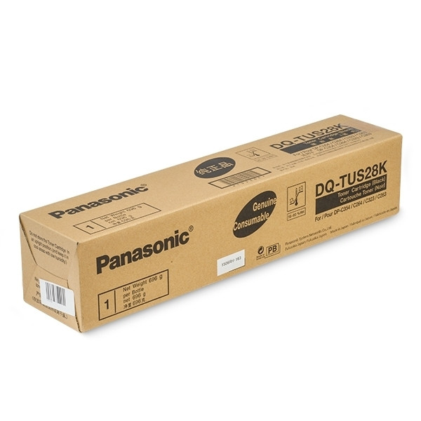 Panasonic DQ-TUS28K toner (d'origine) - noir 075182 - 1