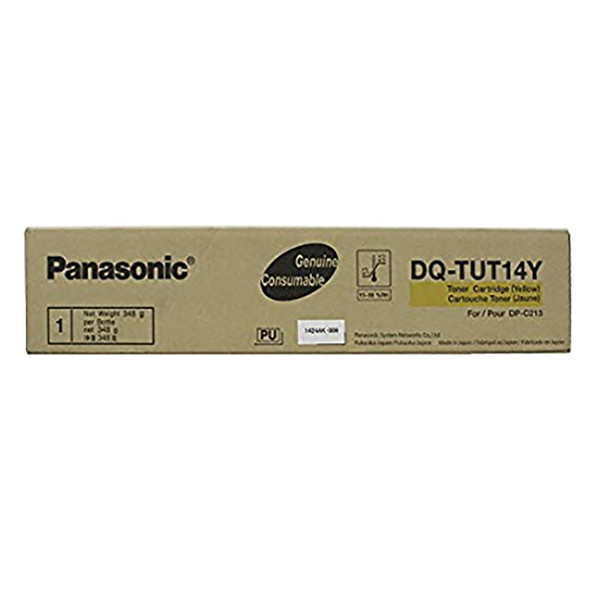 Panasonic DQ-TUT14Y toner (d'origine) - jaune 075284 - 1