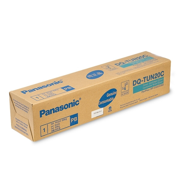 Panasonic DQ-TUV20C toner (d'origine) - cyan 075194 - 1