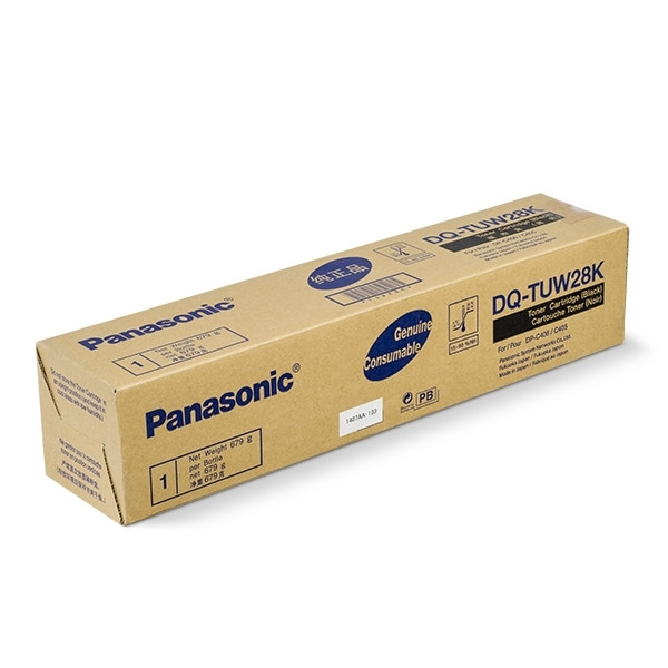 Panasonic DQ-TUW28K toner (d'origine) - noir 075192 - 1