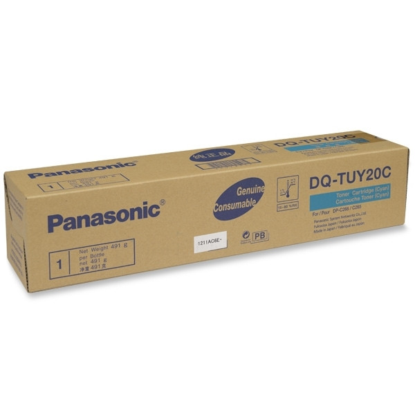 Panasonic DQ-TUY20C toner (d'origine) - cyan 075232 - 1