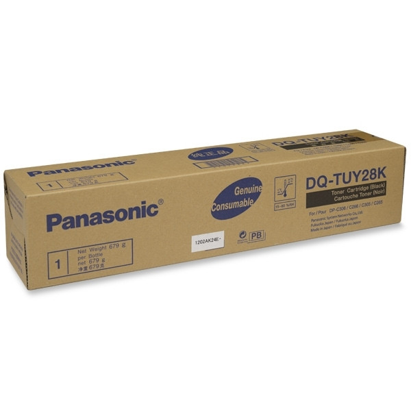 Panasonic DQ-TUY28K toner (d'origine) - noir 075230 - 1