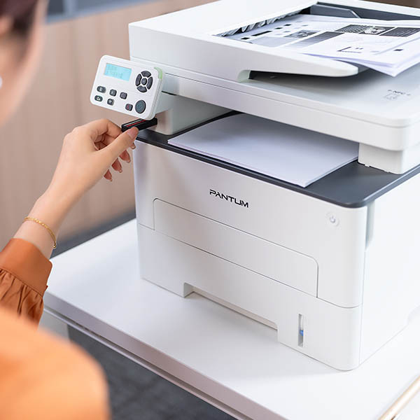 Pantum M7100DW imprimante laser A4 multifonction noir et blanc avec wifi (3 en 1) 850207 - 5