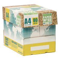 PaperWise 1 boîte de 2500 feuilles A4 - 80 g/m² 399544