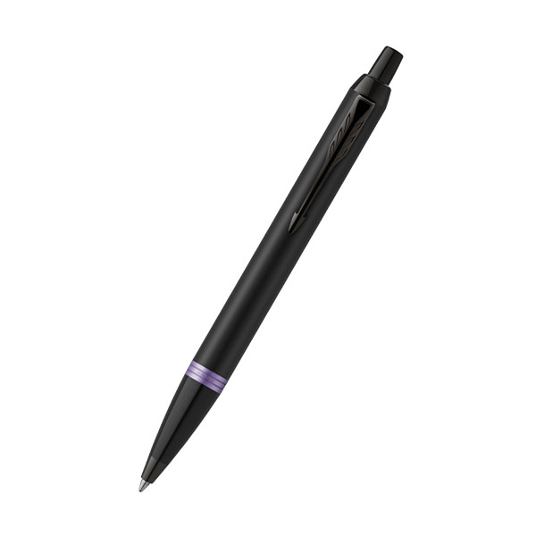 Parker IM Professional stylo à bille - noir/violet 214141 - 1