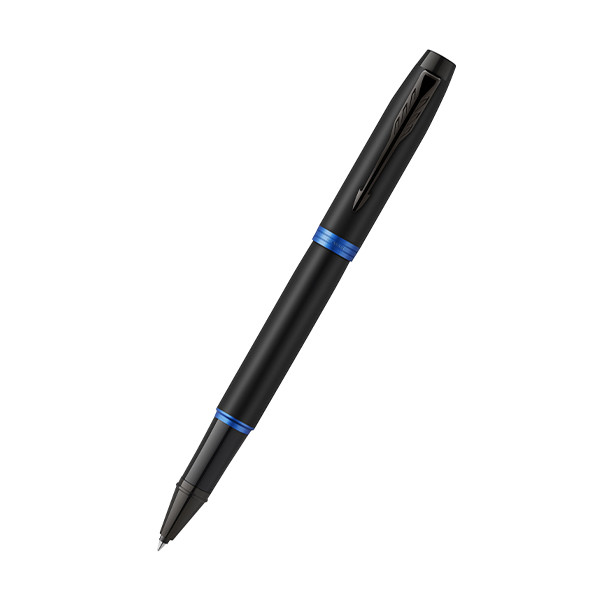 Parker IM Professional stylo roller - noir/bleu 214136 - 1