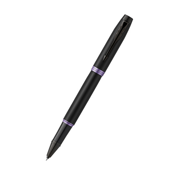 Parker IM Professional stylo roller - noir/violet 214140 - 1