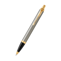 Parker IM stylo à bille - gris/or 214133