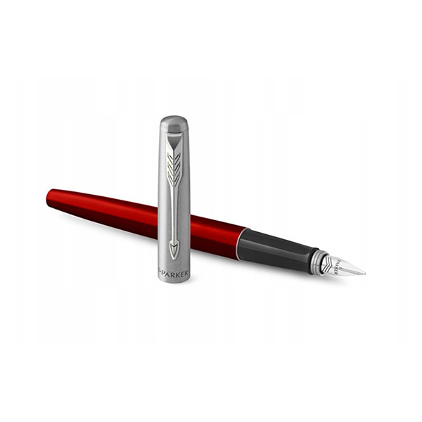 Parker Jotter Originals CT stylo plume moyen (encre bleue) - rouge 214146 - 1