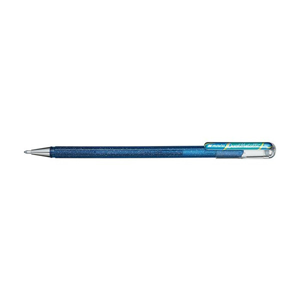 Pentel Dual Metallic stylo à encre gel - bleu/vert métallisé 210189 - 1