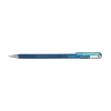 Pentel Dual Metallic stylo à encre gel - bleu/vert métallisé 210189 - 1