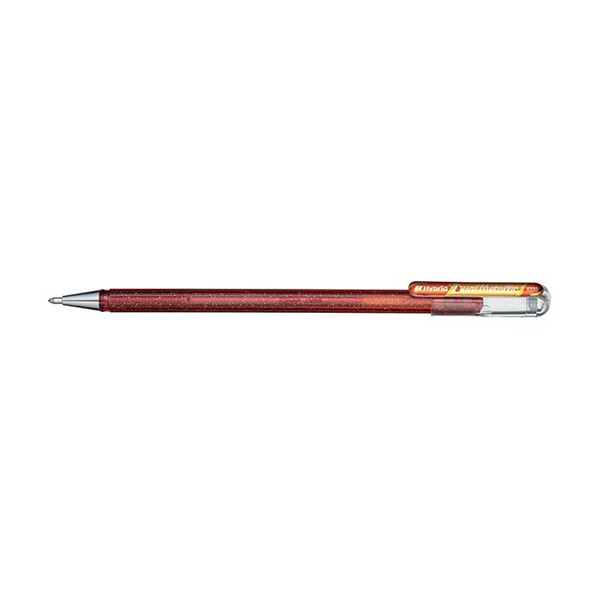Pentel Dual Metallic stylo à encre gel - orange/jaune métallisé 210191 - 1