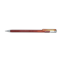 Pentel Dual Metallic stylo à encre gel - orange/jaune métallisé 210191