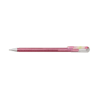 Pentel Dual Metallic stylo à encre gel - rose clair et vert/or métallisé 210203
