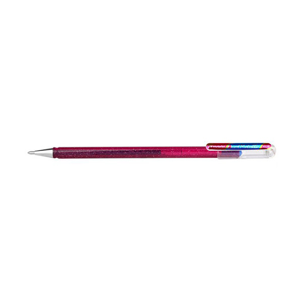 Pentel Dual Metallic stylo à encre gel - rose/bleu métallisé 210199 - 1