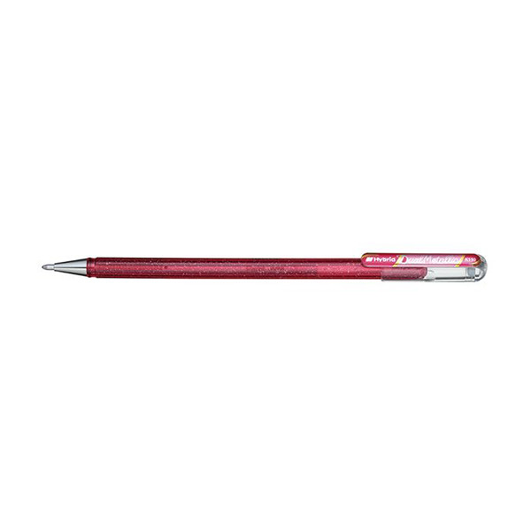 Pentel Dual Metallic stylo à encre gel - rose/rose métallisé 210192 - 1