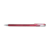 Pentel Dual Metallic stylo à encre gel - rose/rose métallisé 210192 - 1