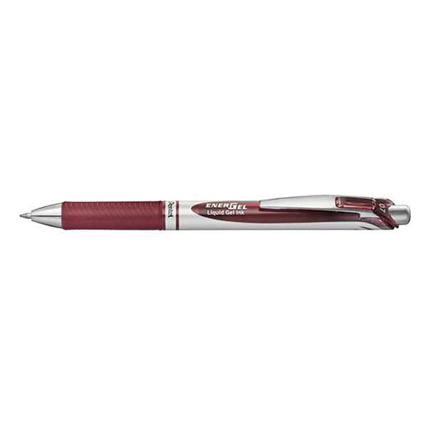 Pentel Energel BL77 rollerpen bordeaux rood 210367 - 1