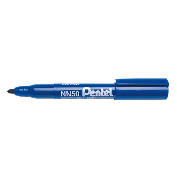 Pentel Green-Label NN50 marqueur permanent (1,3 - 3 mm ogive) - bleu 210344 - 1