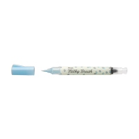 Pentel Milky XGFH-PSX feutre pinceau - bleu pastel 210228