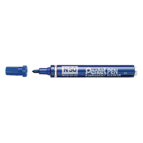 Pentel N50 marqueur permanent - bleu 210084 - 1