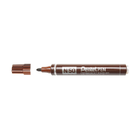 Pentel N50 marqueur permanent - marron 210327