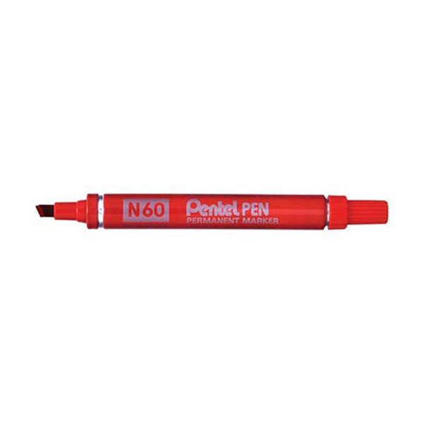 Pentel N60 marqueur permanent - rouge 210090 - 1