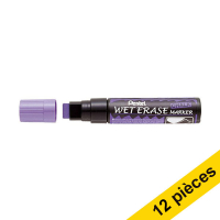 Offre: 12x Marqueur craie Pentel SMW56 (8 - 16 mm biseauté) - violet