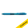 Offre : 12x Pentel Energel BL107 stylo roller - bleu clair 210064 - 1