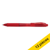 Offre : 12x Pentel Energel BL107 stylo roller - rouge