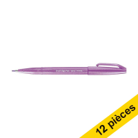 Offre : 12x Pentel Sign SES15C feutre pinceau - rose fluo