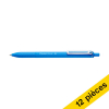 Offre : 12x Pentel iZee BX470 stylo à bille - bleu clair 210170 - 1