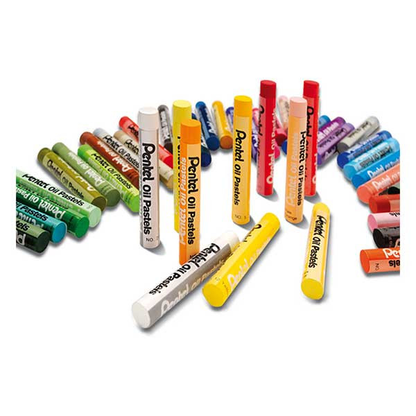 Pentel PHN4 pastels à l'huile (lot de 50) 246441 - 2